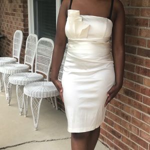 White special occasion or bridesmaids dress